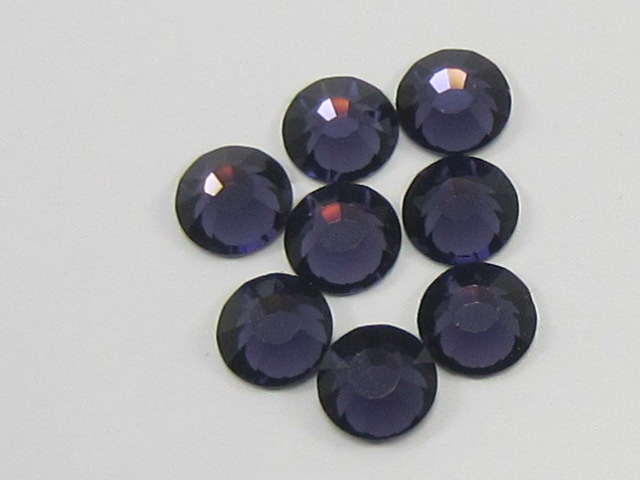 1 Gross 16ss DEEP TANZANITE (VIVA) FLATBACK PRECIOSA Rhinestones